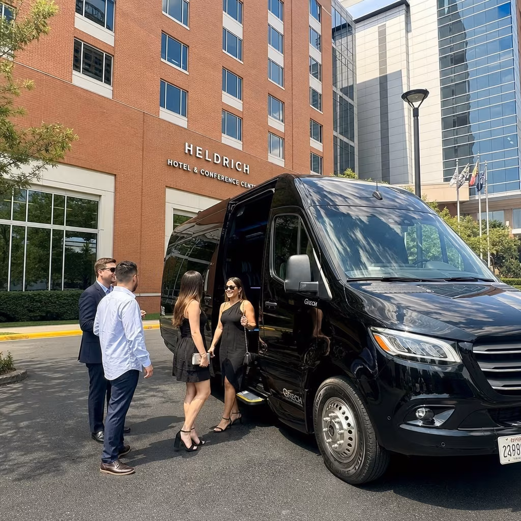 Rent a Bus to The Heldrich Hotel & Conference Center