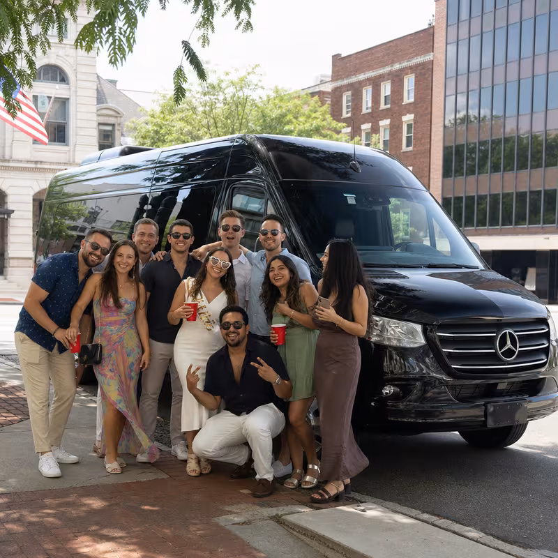 New Brunswick Bachelor & Bachelorette Transportation fleet vehicle