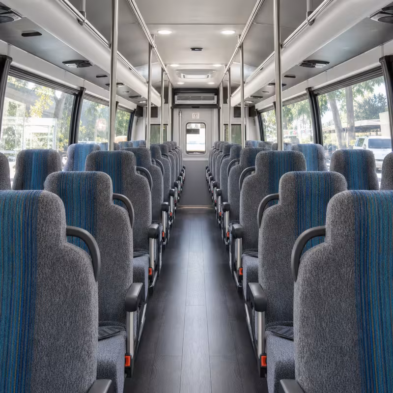 minibus interior