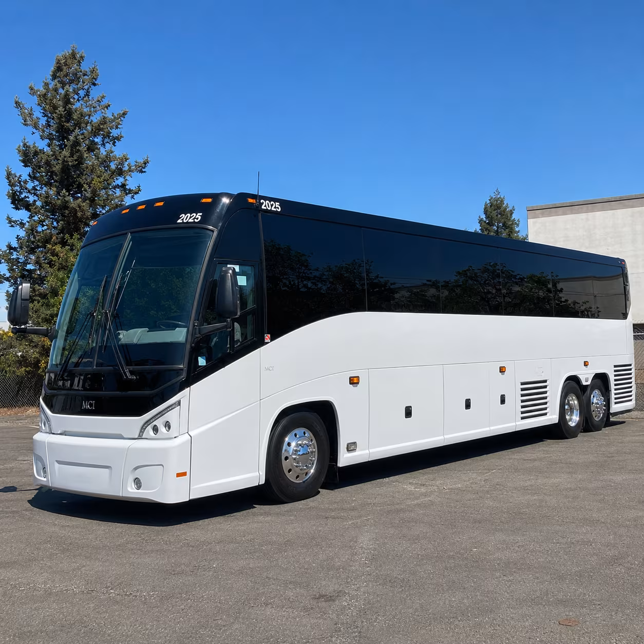 New Brunswick Airport Shuttle & Transportation party bus exterior