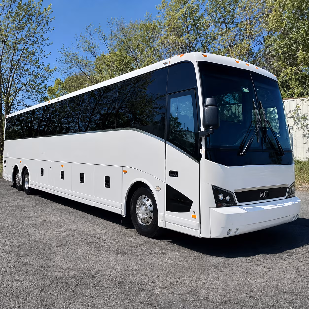 New Brunswick Airport Shuttle & Transportation party bus exterior