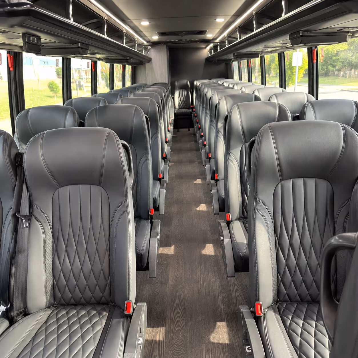 New Brunswick Airport Shuttle & Transportation onboard seating