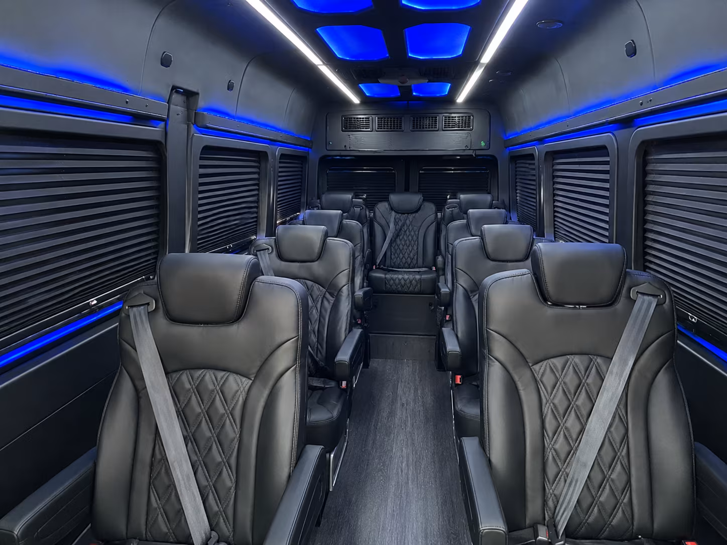 New Brunswick Airport Shuttle & Transportation party bus exterior