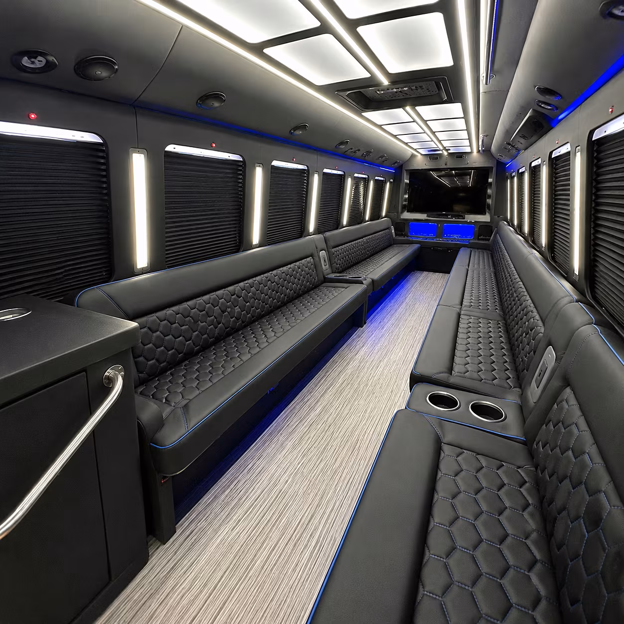 New Brunswick Bachelor & Bachelorette Transportation onboard seating