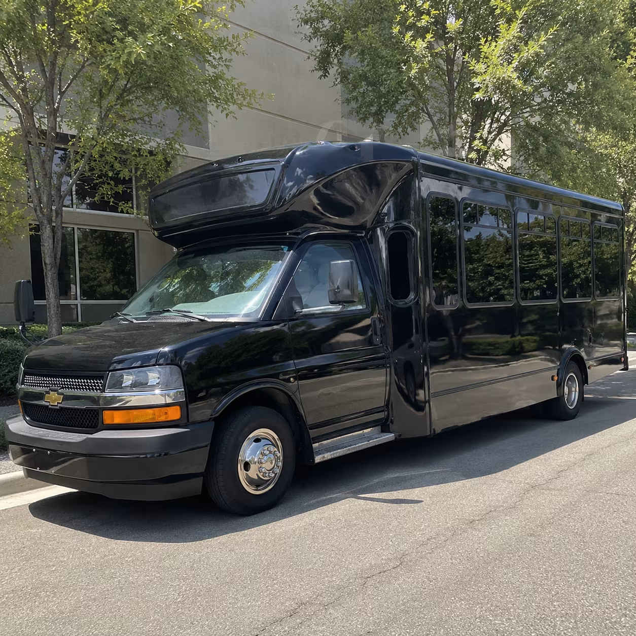 New Brunswick Bachelor & Bachelorette Transportation party bus exterior