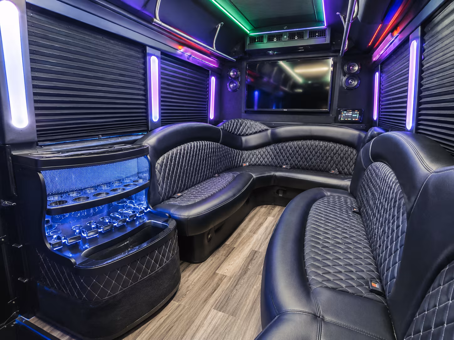 New Brunswick Concert & Music Festival Transportation party bus exterior
