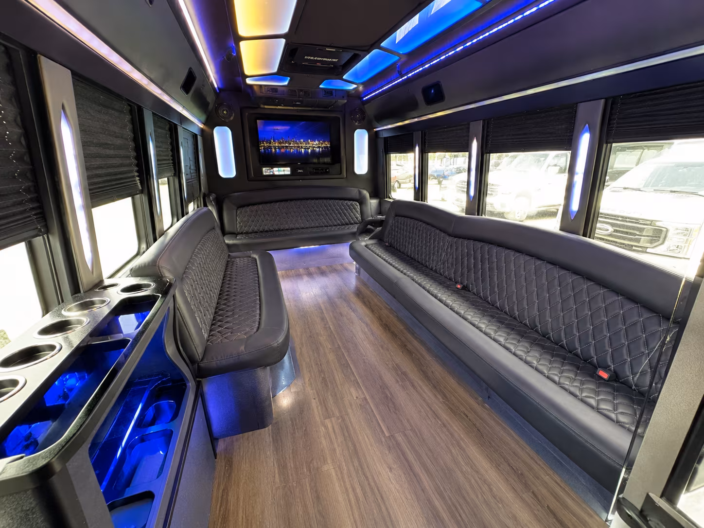 New Brunswick Concert & Music Festival Transportation party bus exterior