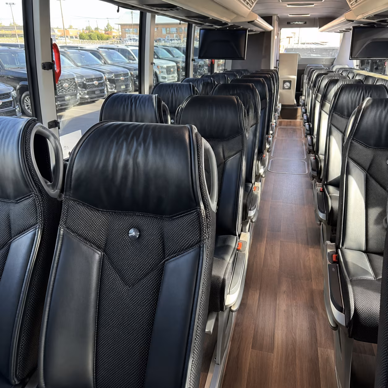 New Brunswick Corporate Transportation party bus exterior