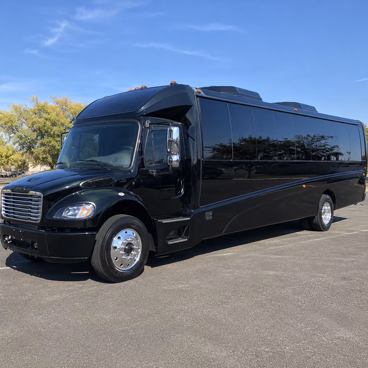New Brunswick Corporate Transportation party bus exterior