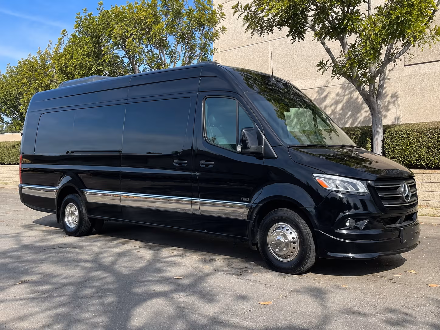 New Brunswick Corporate Transportation party bus exterior