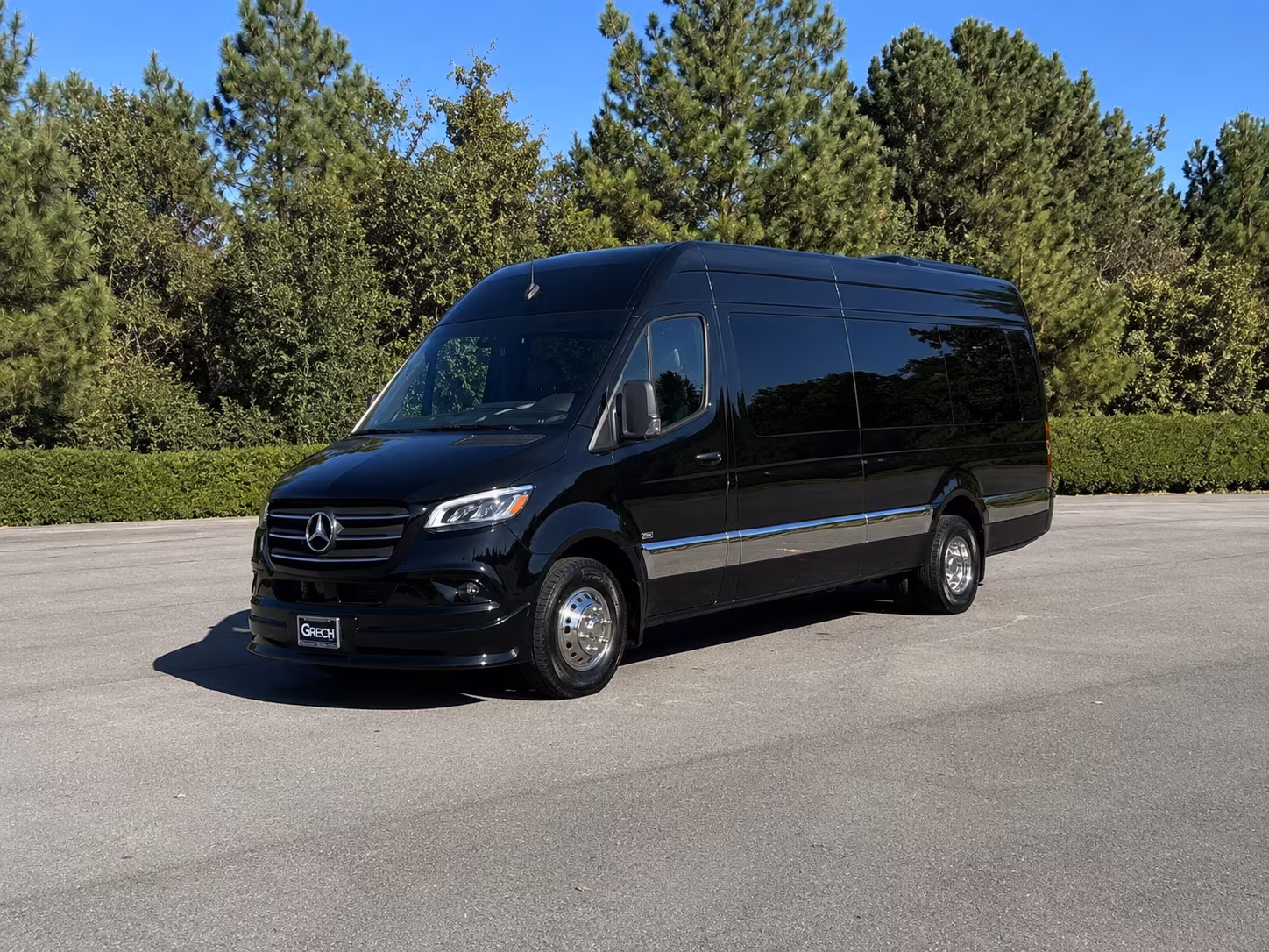 New Brunswick Corporate Transportation party bus exterior