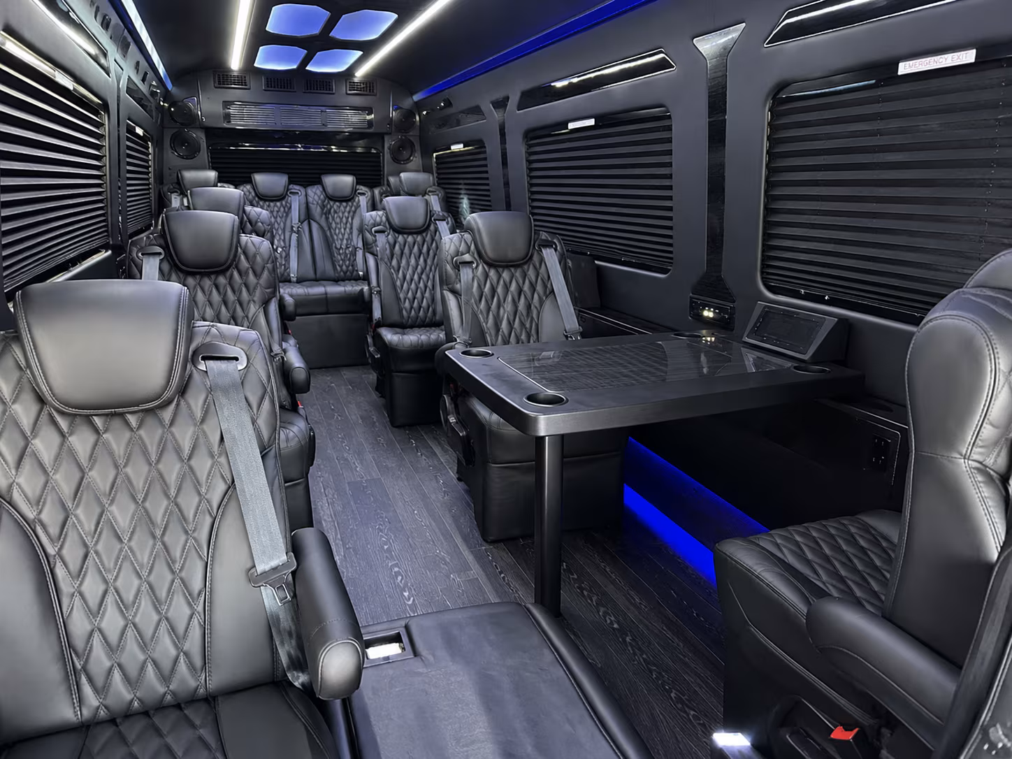 New Brunswick Corporate Transportation party bus exterior