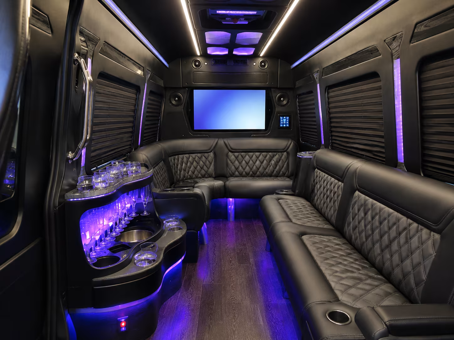 New Brunswick Corporate Transportation party bus exterior