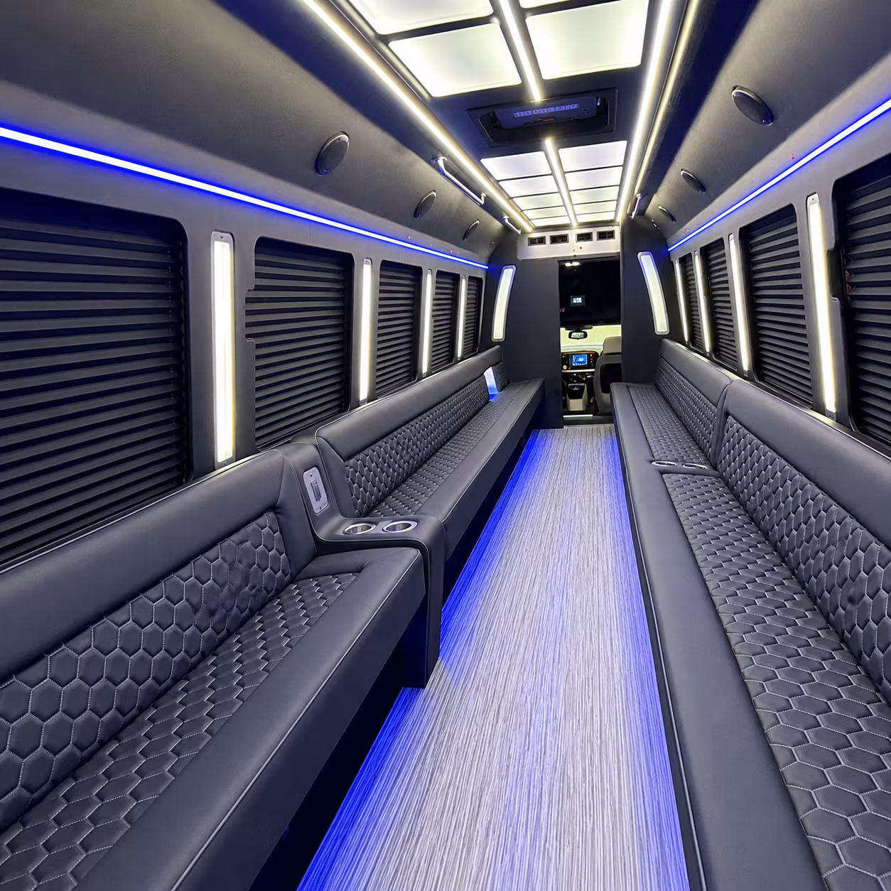 New Brunswick Prom & Homecoming Transportation party bus exterior