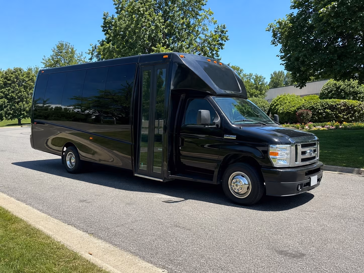New Brunswick Prom & Homecoming Transportation party bus exterior
