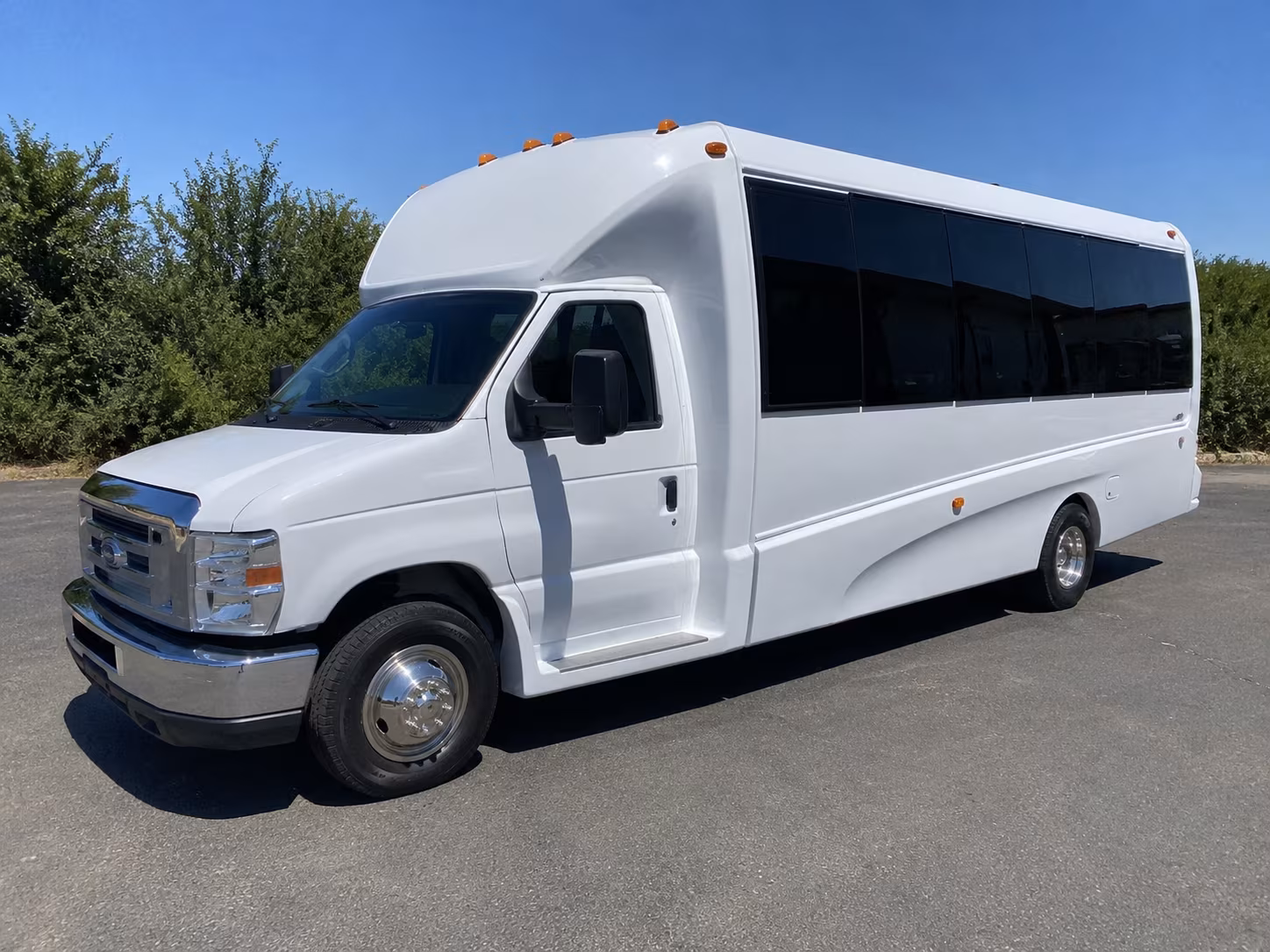 New Brunswick Prom & Homecoming Transportation party bus exterior