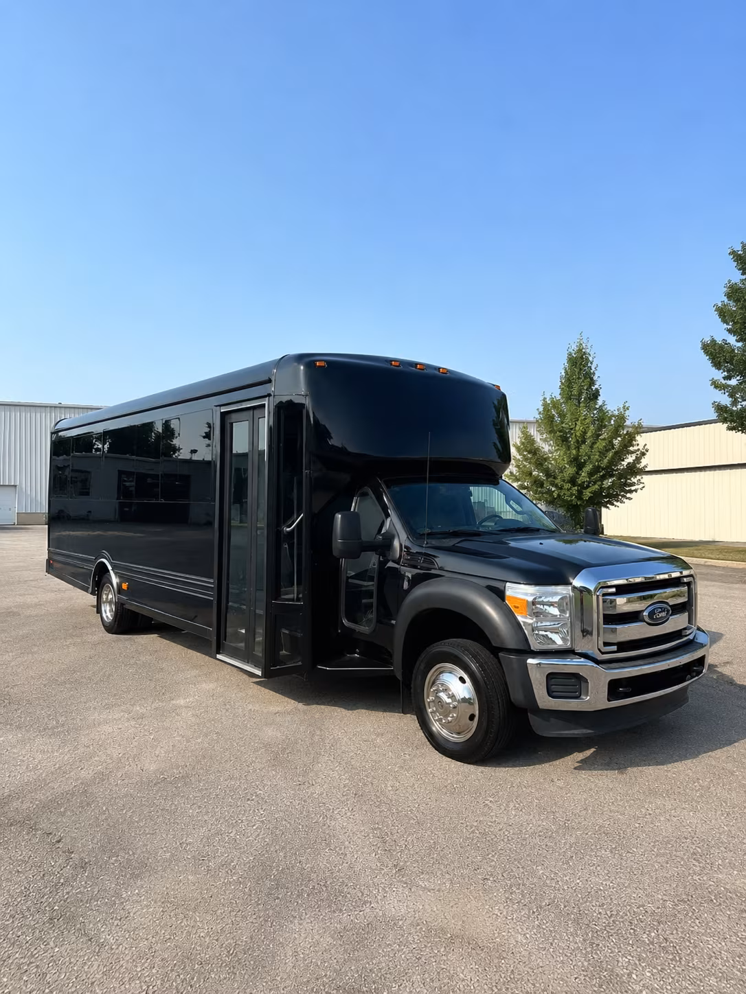 New Brunswick Prom & Homecoming Transportation party bus exterior