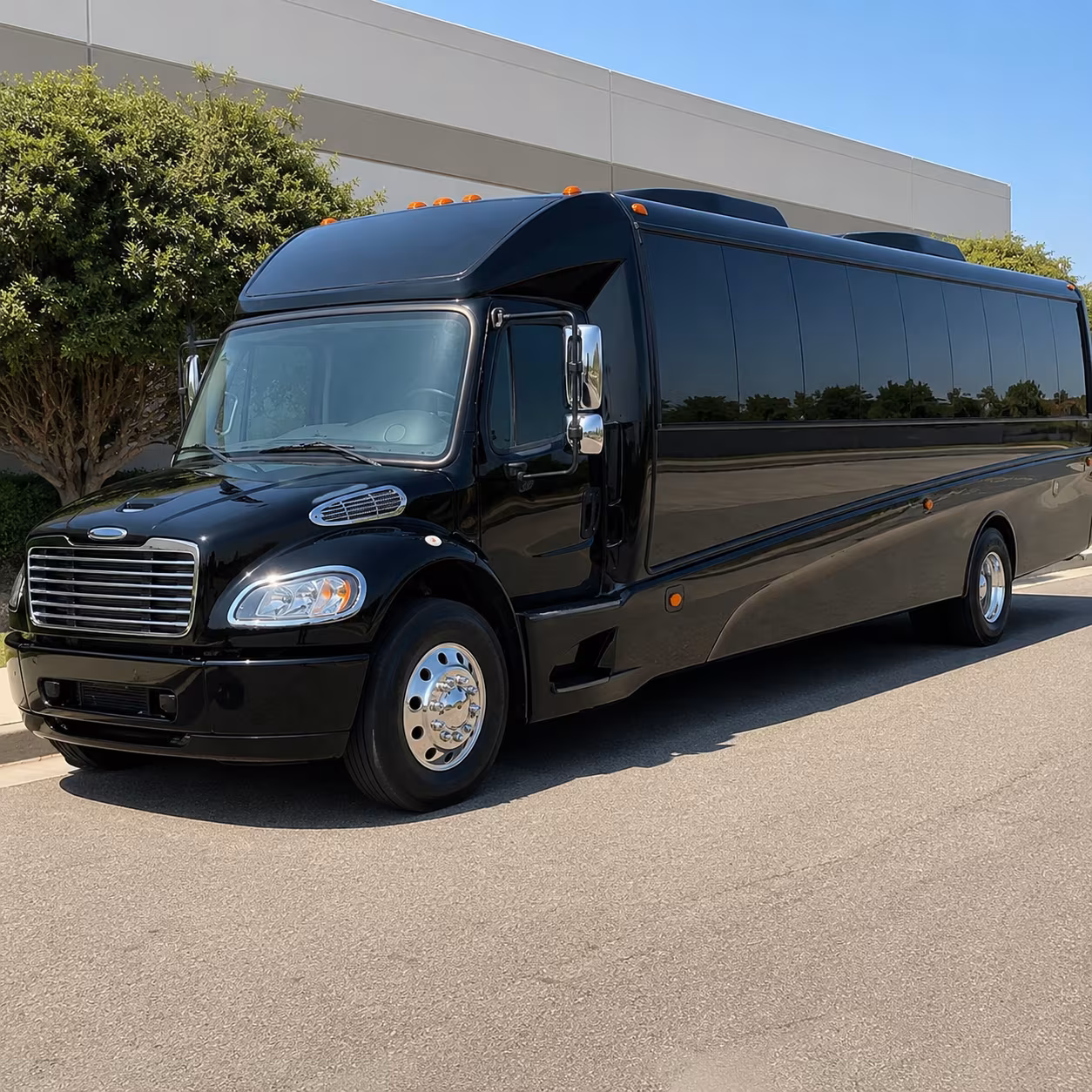 New Brunswick School Event Transportation party bus interior