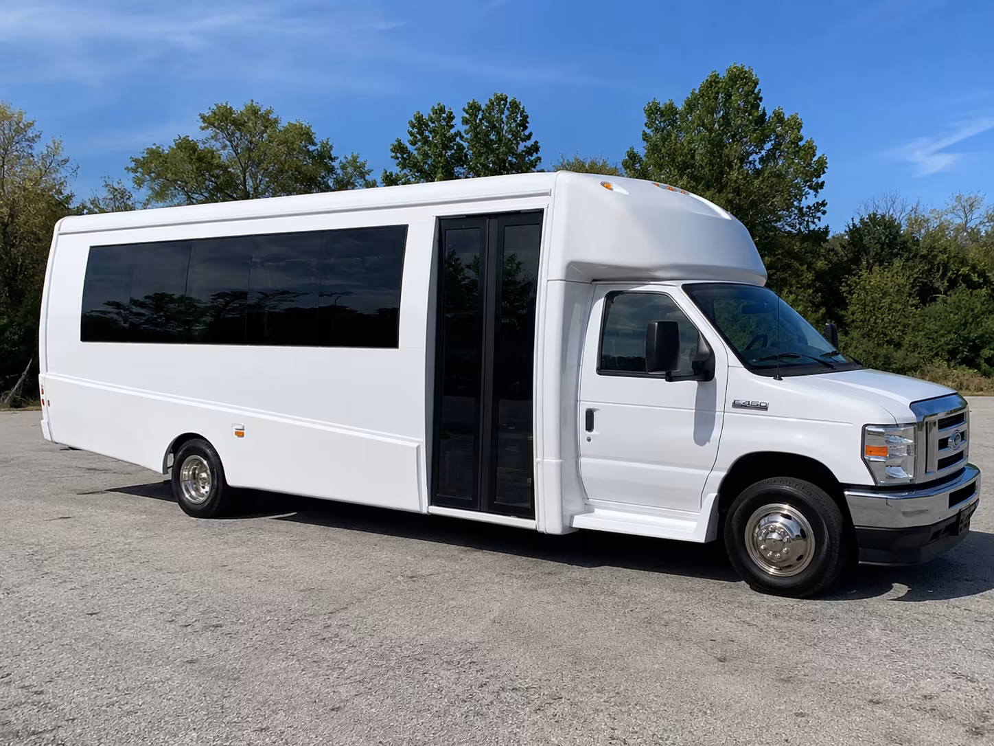 New Brunswick Sporting Event Transportation party bus exterior