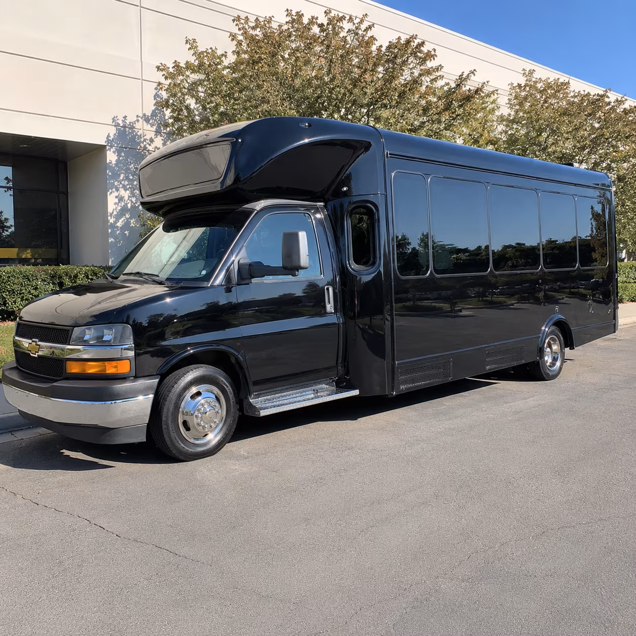 New Brunswick Sporting Event Transportation party bus exterior