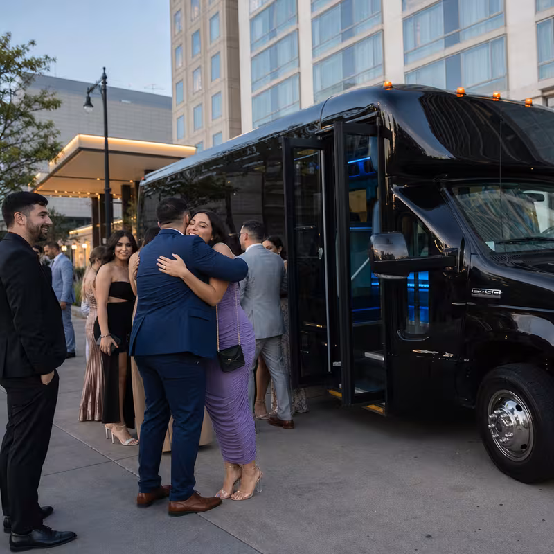 Private event transportation
