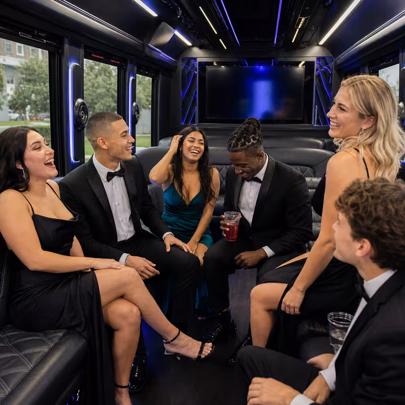 New Brunswick Prom & Homecoming Transportation fleet vehicle