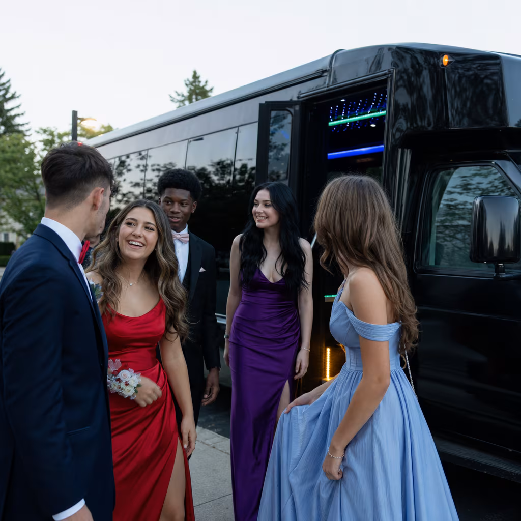 New Brunswick Prom Party Bus Rental