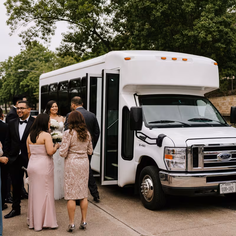 New Brunswick Wedding Transportation fleet vehicle
